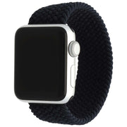 Bracelet Apple Watch - nylon - tressé solo - charbon de bois