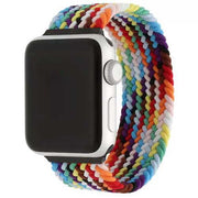 Bracelet Apple Watch - nylon - tressé solo - coloré vif