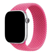 Bracelet Apple Watch Onyx - tressé - solo - nylon - rose pivoine