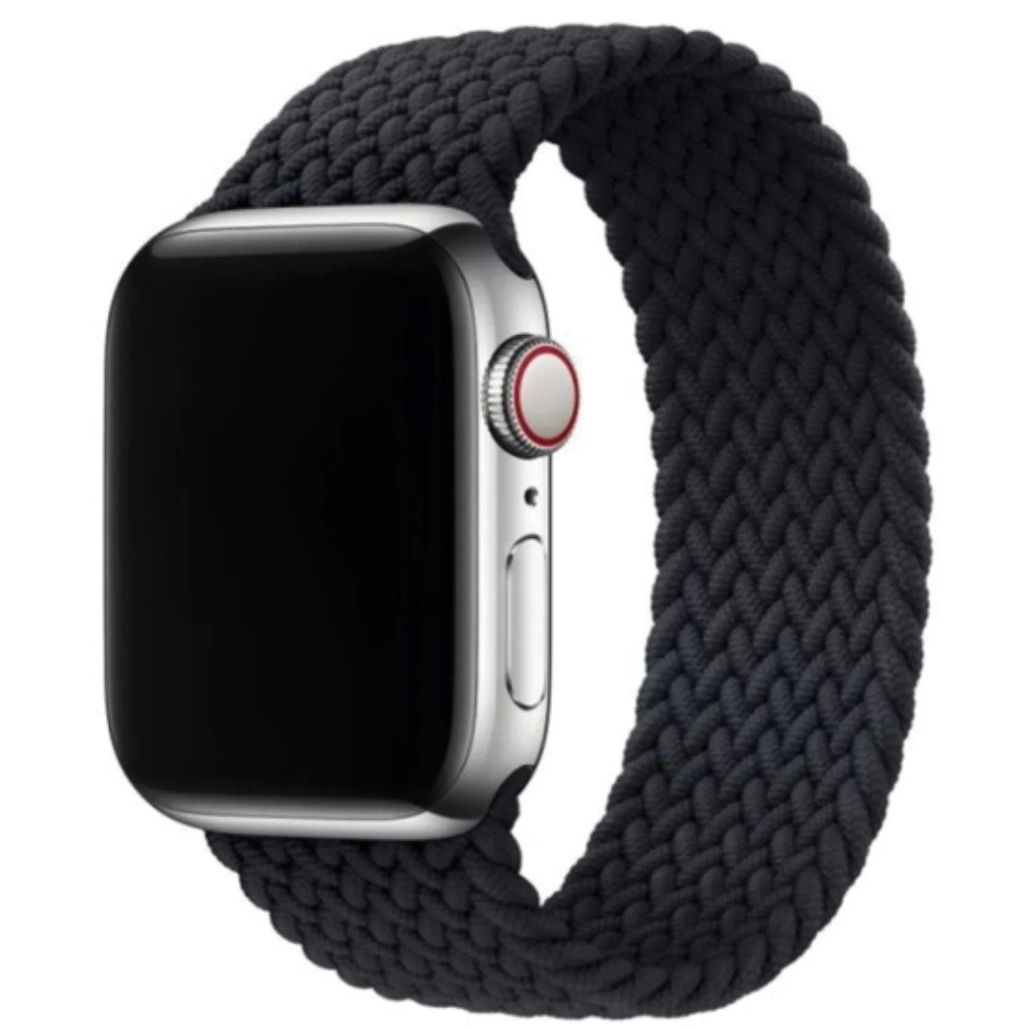 Bracelet Apple Watch - nylon - solo tressé - noir