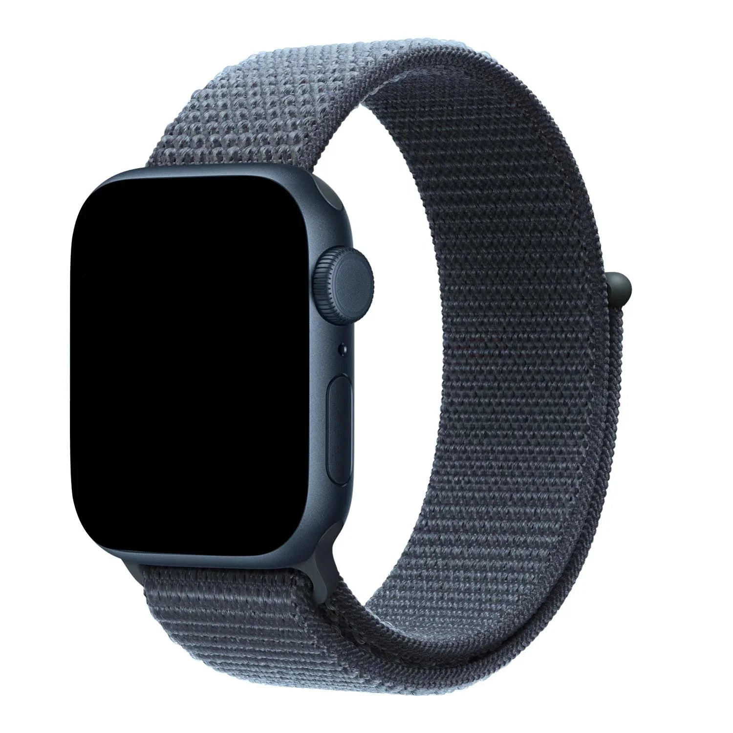 Bracelet Apple Watch Flyne - tressé - nylon - gris foncé