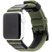 Bracelet Apple Watch - nylon - militaire - vert