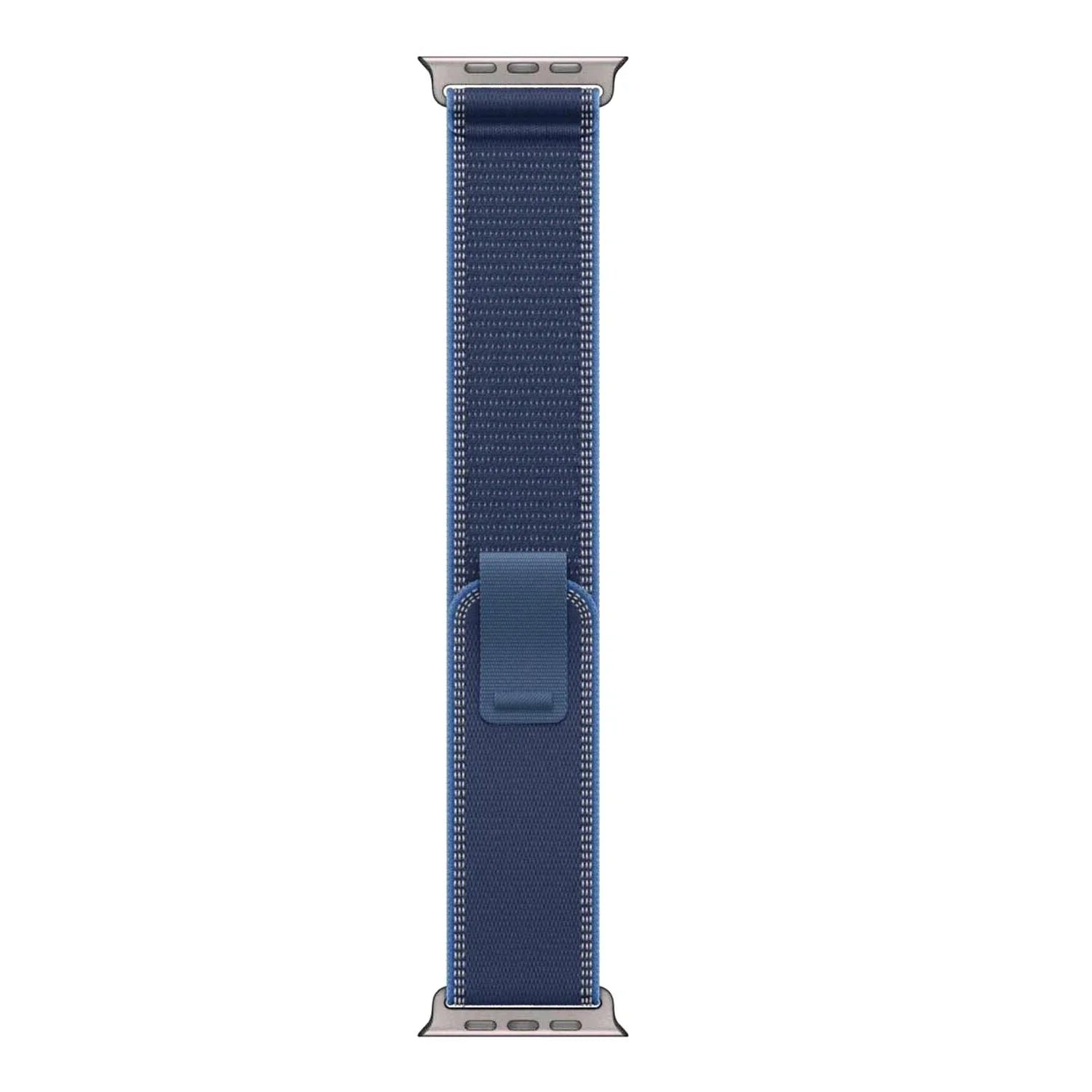 Bracelet Apple Watch Trail - nylon - bleu - bleu vif - argenté