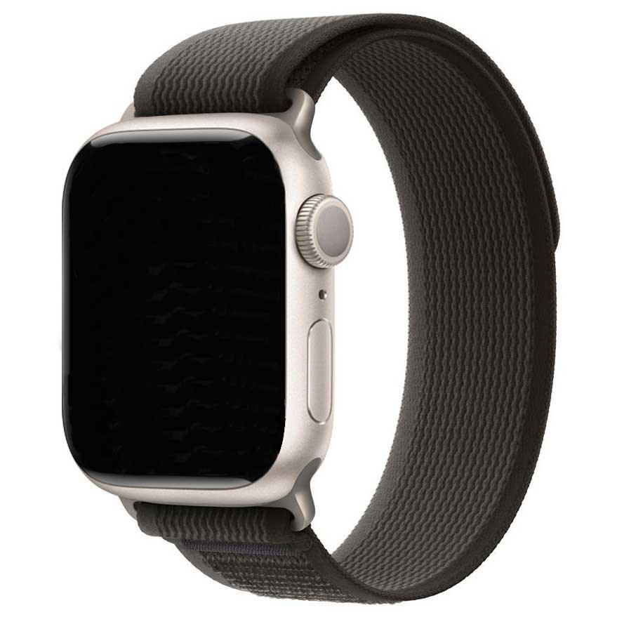 Bracelet Apple Watch Trail - nylon - noir gris