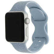 Bracelet Apple Watch Ibiza - silicone - bleu