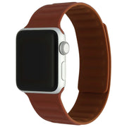 Bracelet tressé Solo Loop pour Apple Watch - silicone - marron