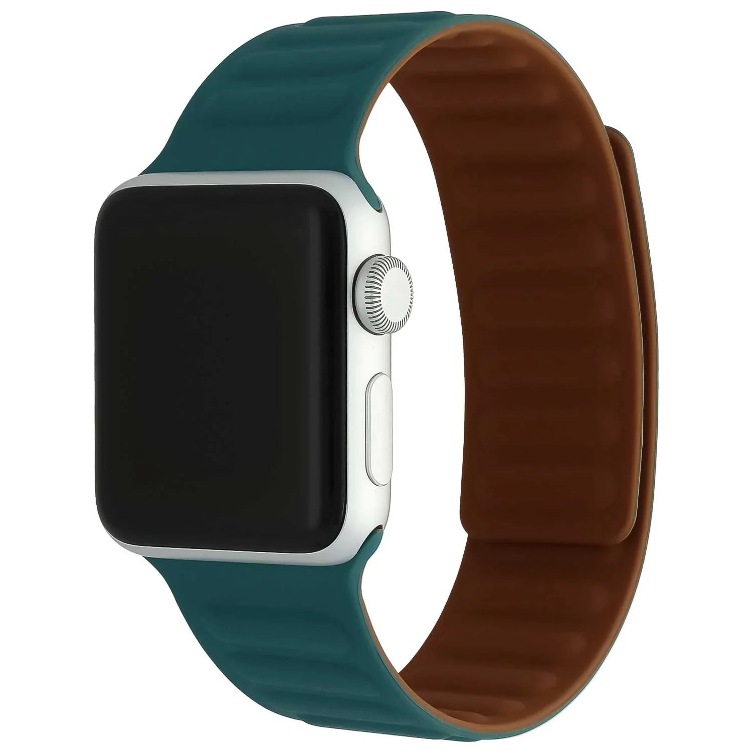 Bracelet Solo Loop Apple Watch - silicone - vert malachite