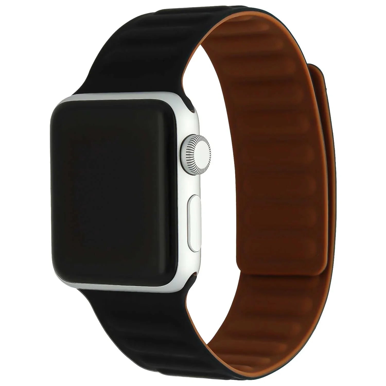 Bracelet Solo Loop pour Apple Watch – silicone – noir