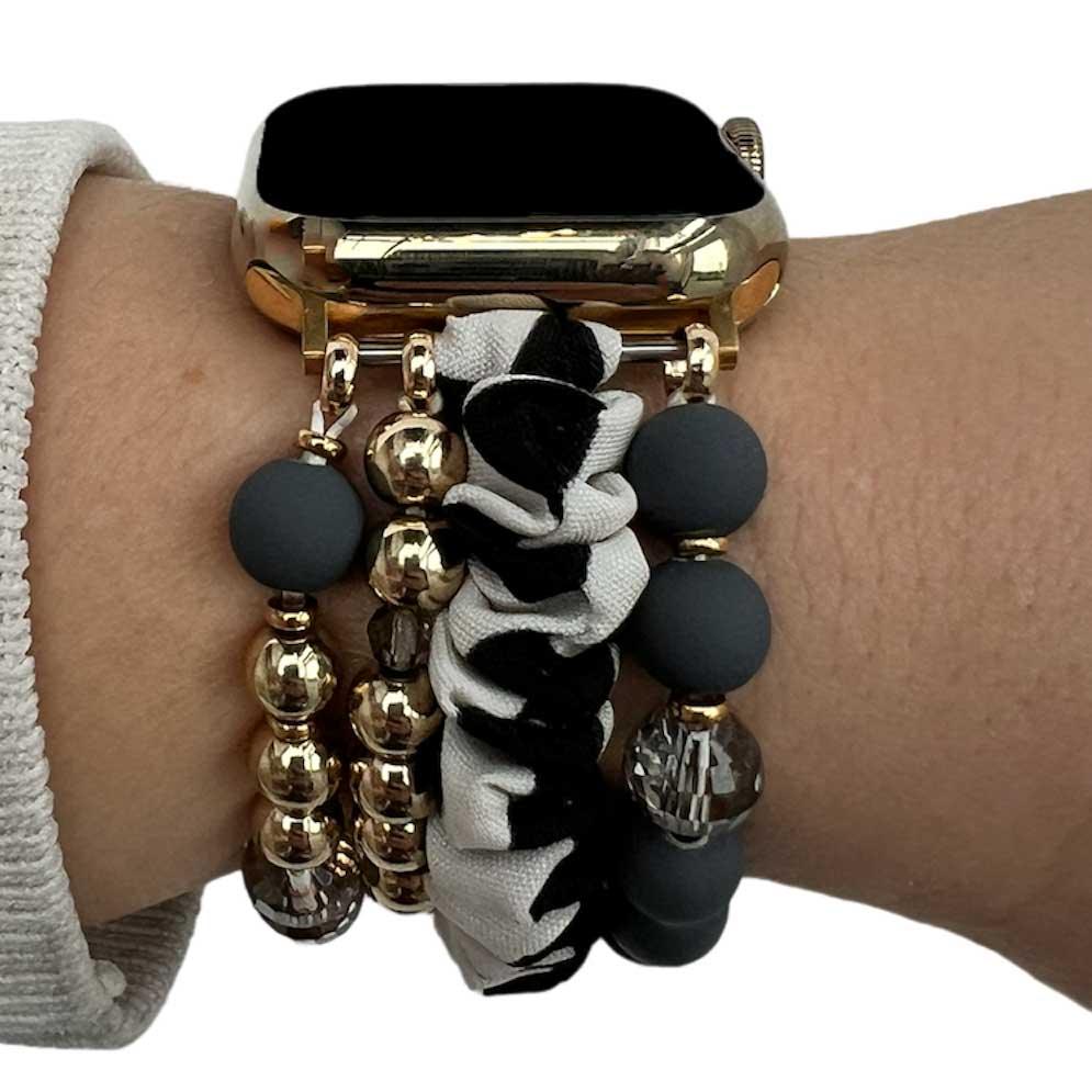 Bracelet Apple Watch - bijou - Noa noir