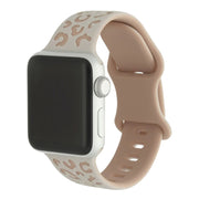 Bracelet Apple Watch Wild - silicone - rose lumière stellaire