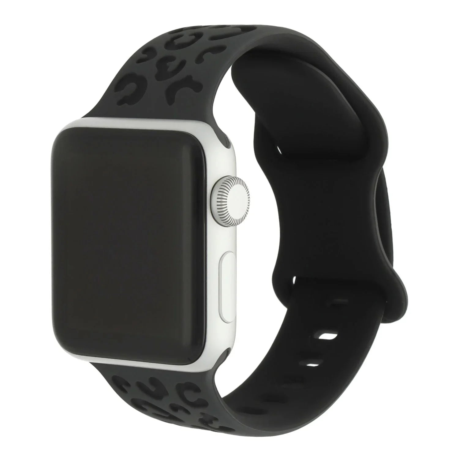 Apple Watch Bracelet Wild - silicone - noir anthracite