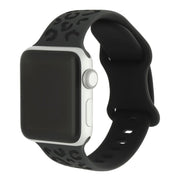 Apple Watch Bracelet Wild - silicone - noir anthracite