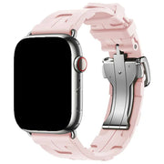 Bracelet Apple Watch Kilim - silicone - rose