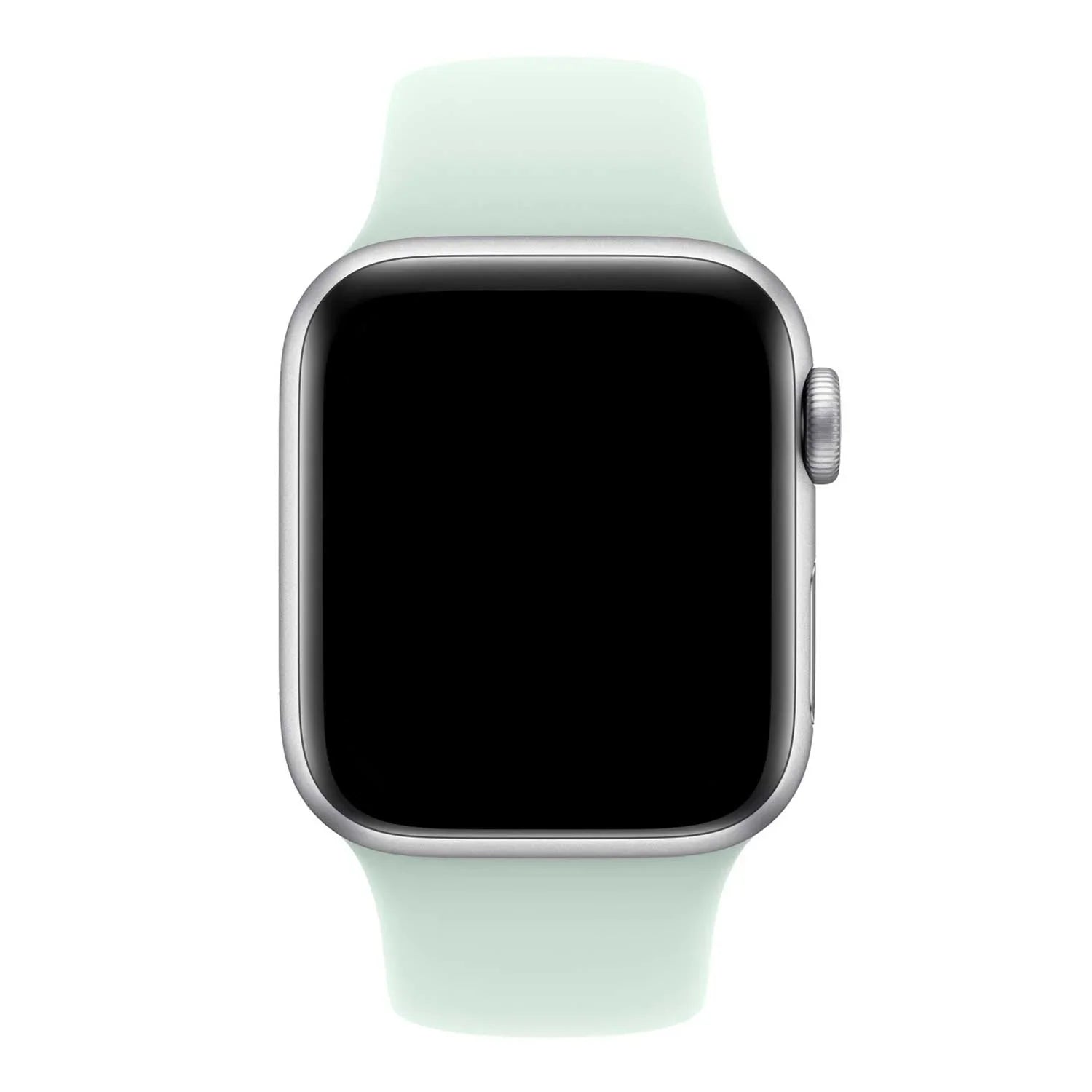 Bracelet pour Apple Watch Ovaro - silicone - aigue-marine