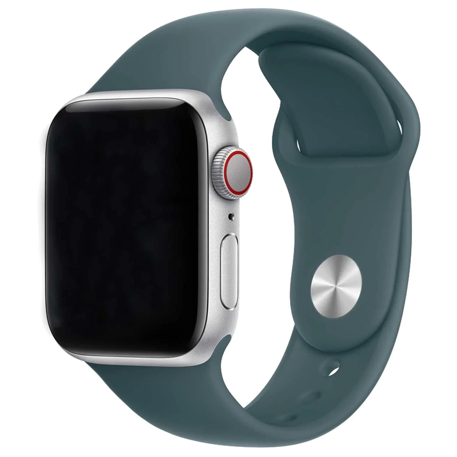 Bracelet Apple Watch Vyon - silicone - bleu-vert