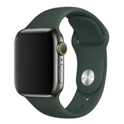 Bracelet Apple Watch - silicone - vert chypre