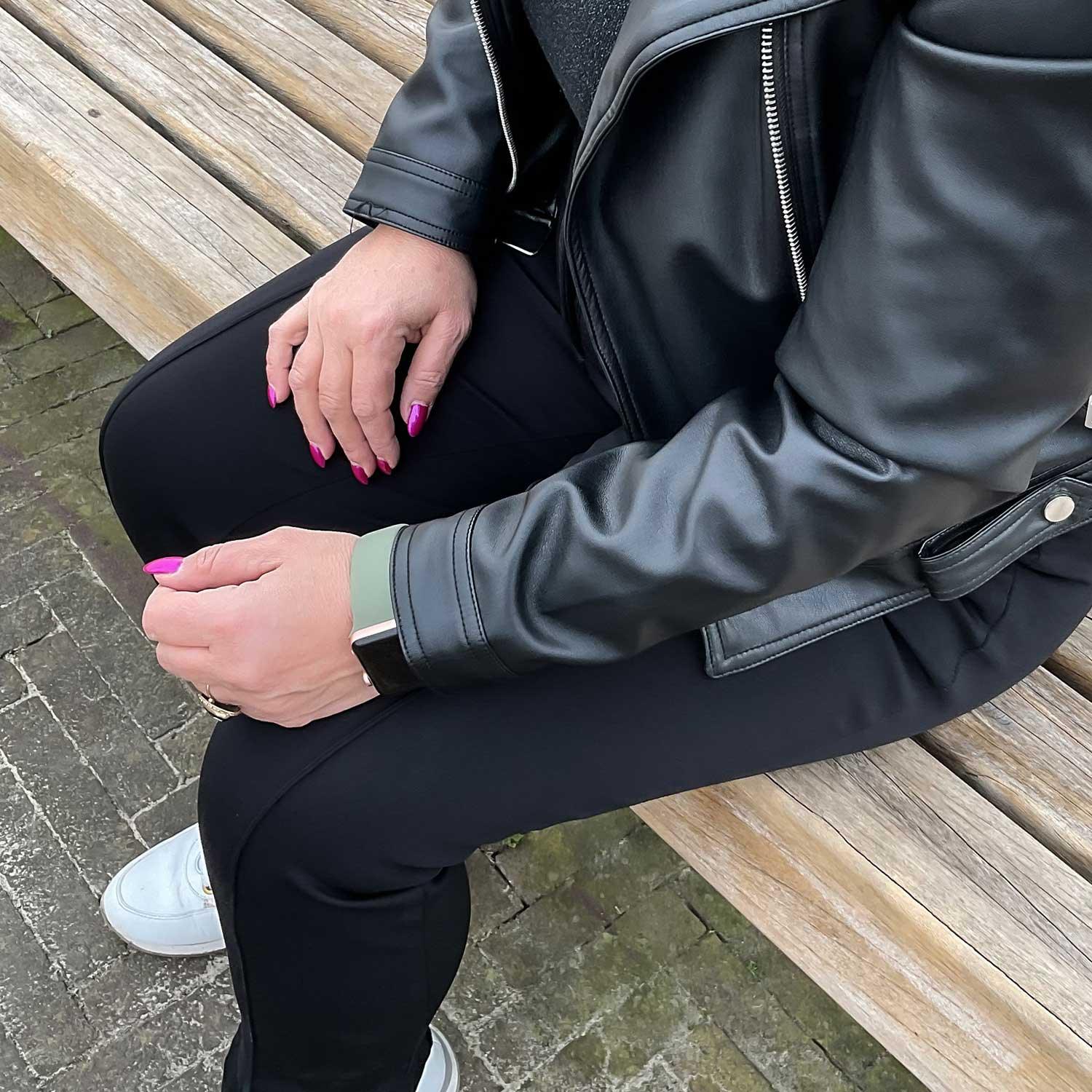 Bracelet Apple Watch Savro - silicone - kaki