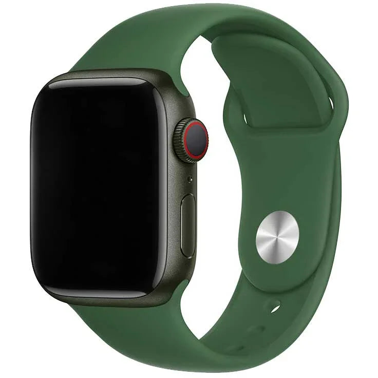 Bracelet Apple Watch - silicone - trèfle