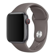 Bracelet Apple Watch - silicone - gris côtier