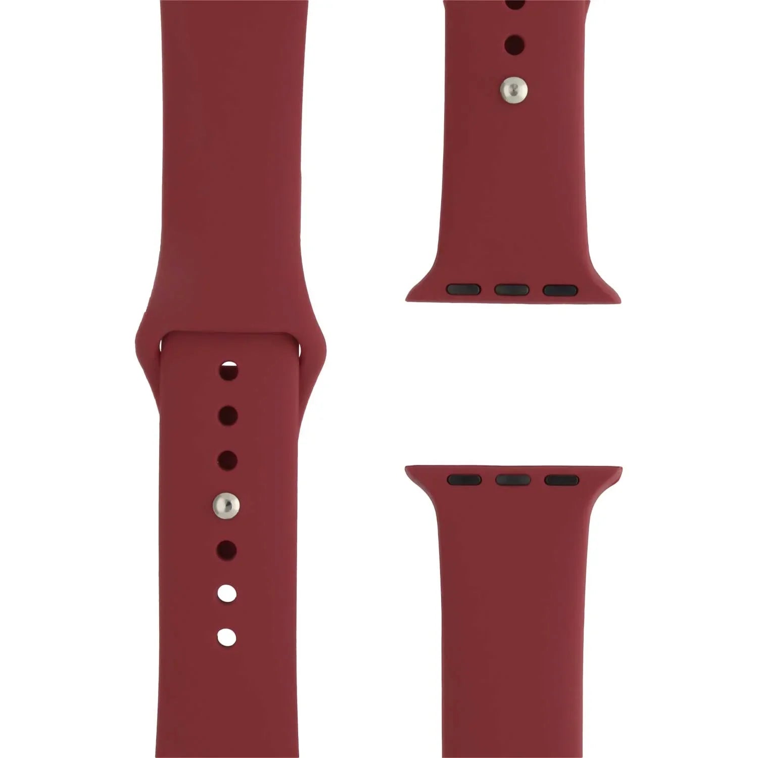 Bracelet Apple Watch Ovaro - silicone - mûre