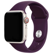 Bracelet Apple Watch - silicone - prune