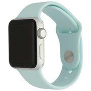 Bracelet Apple Watch - silicone - vert givré