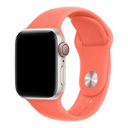 Bracelet Apple Watch Ovaro - silicone - mandarine