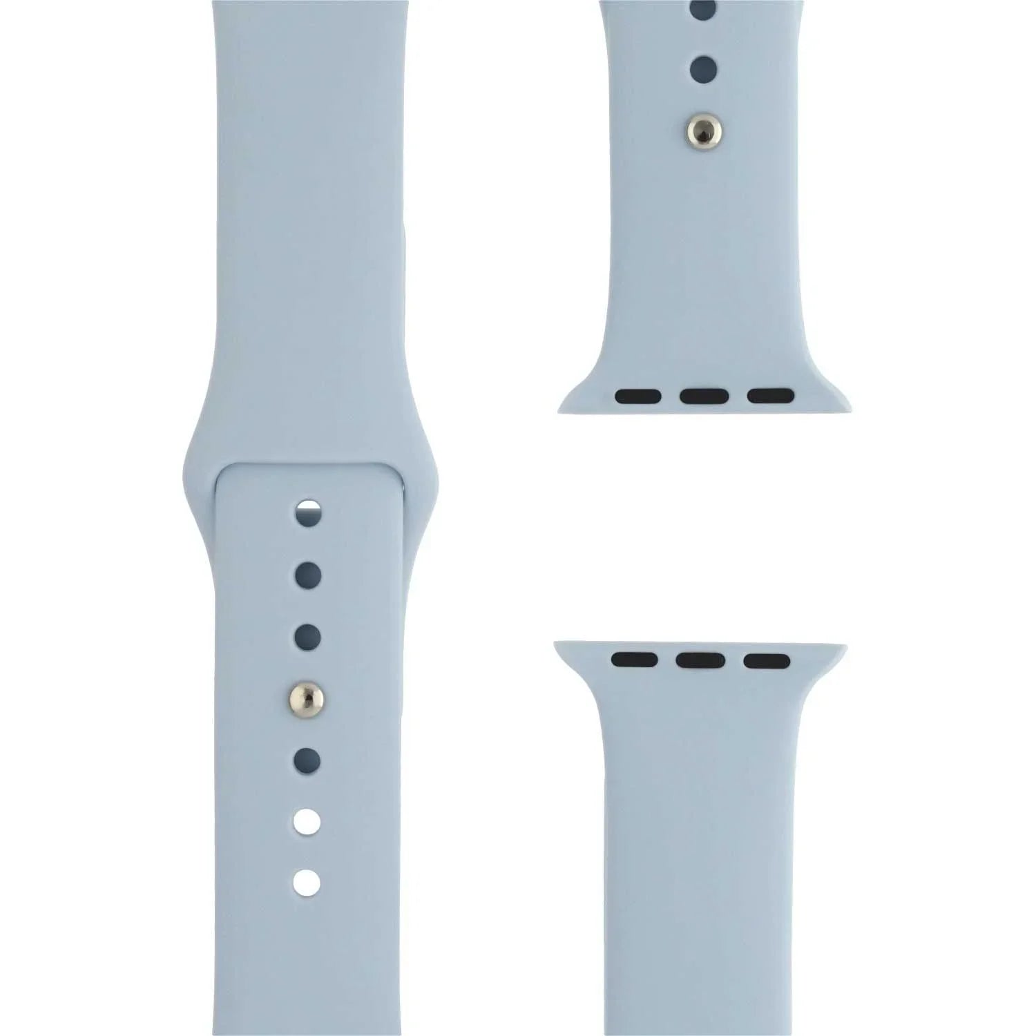 Bracelet pour Apple Watch - silicone - bleu clair