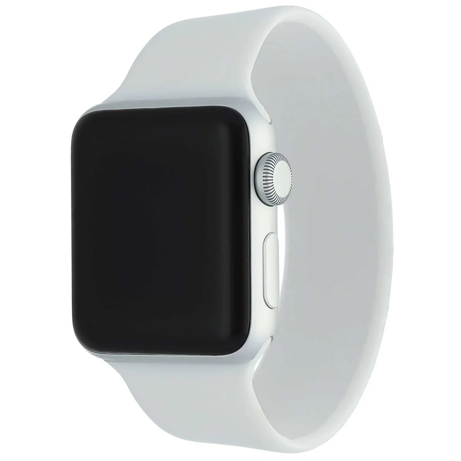 Bracelet Apple Watch - silicone - solo loop - blanc