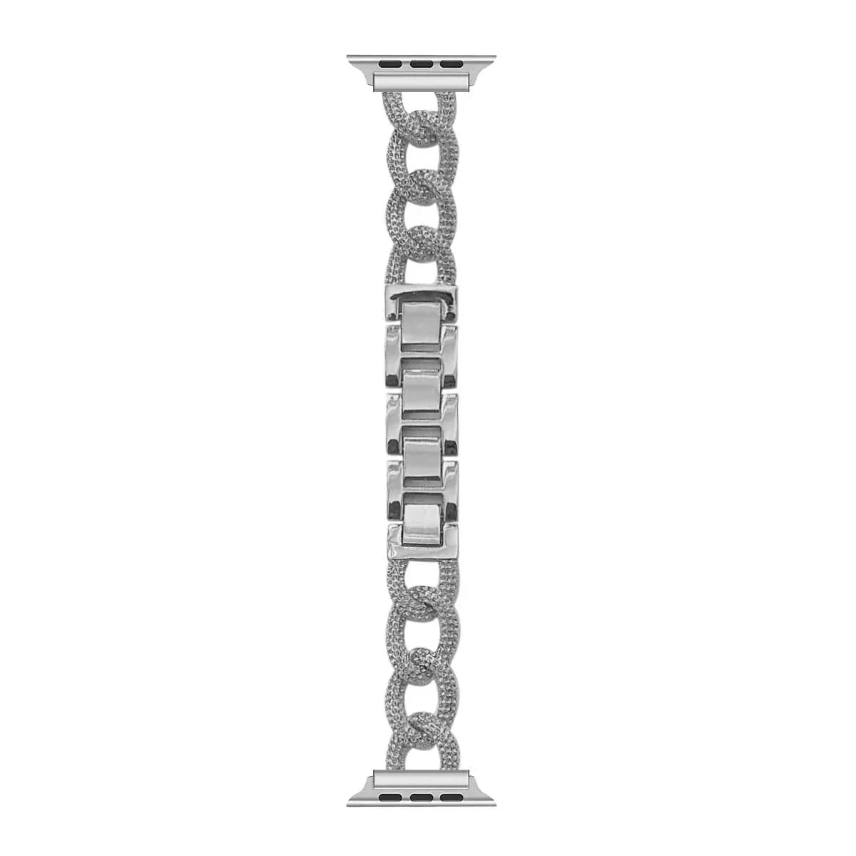 Bracelet Apple Watch Chain - acier - argent