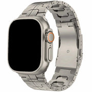 Bracelet Apple Watch Ted - acier - titane
