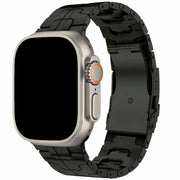 Bracelet Ted Apple Watch - acier - noir