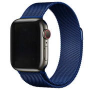 Bracelet Apple Watch Fiore - milanais - bleu