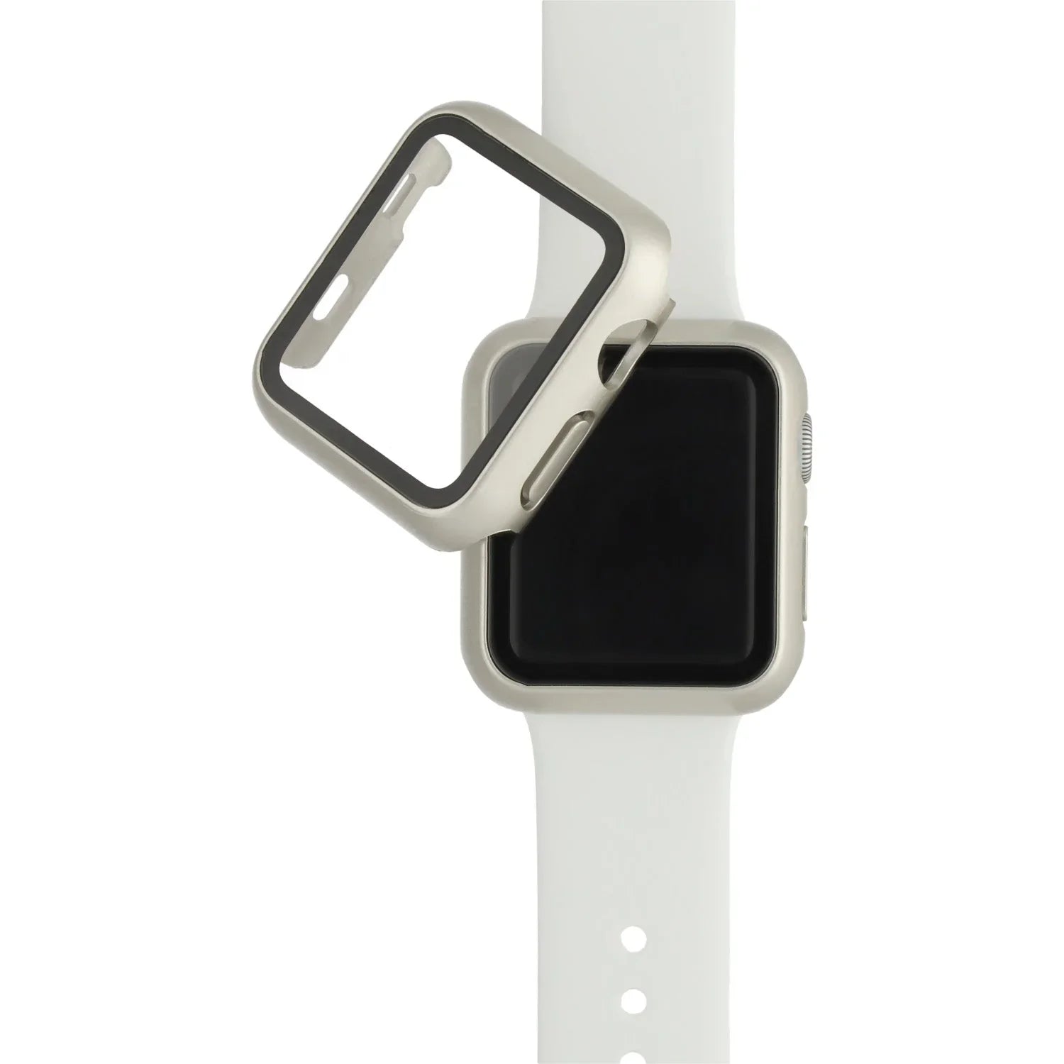 Apple Watch étui rigide Aegix - lumière stellaire