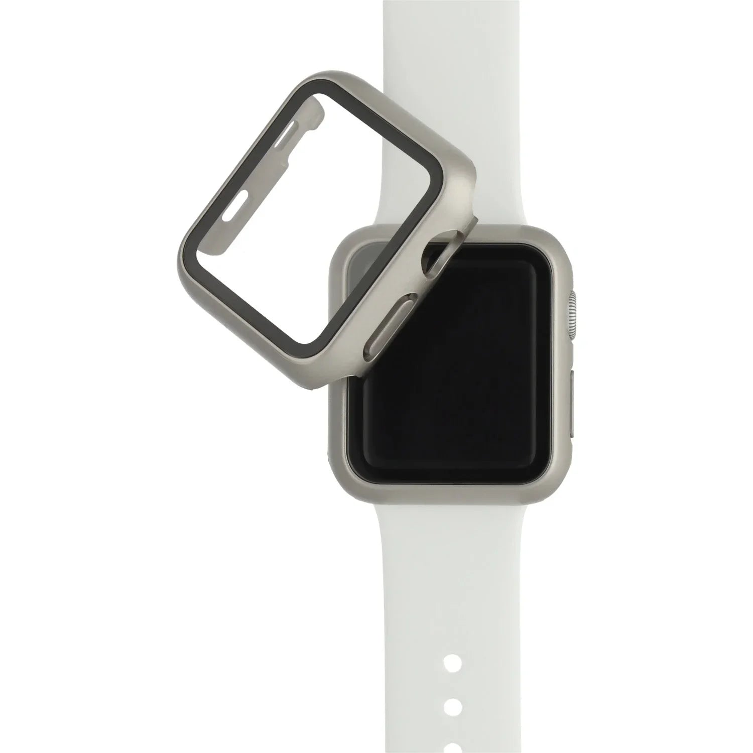 Apple Watch coque rigide Aegix - titane