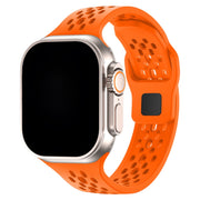 Bracelet Apple Watch Sprint - silicone - orange