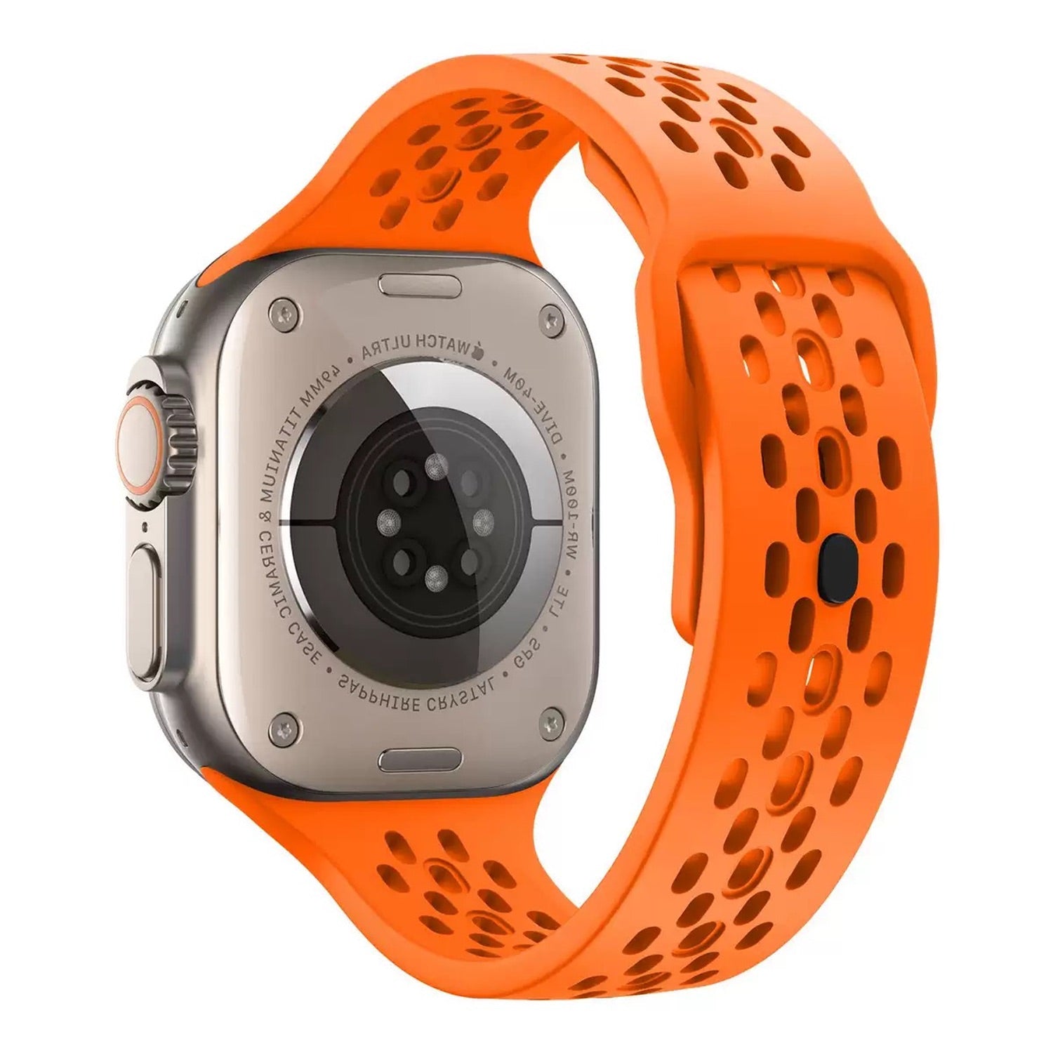 Bracelet Apple Watch Sprint - silicone - orange