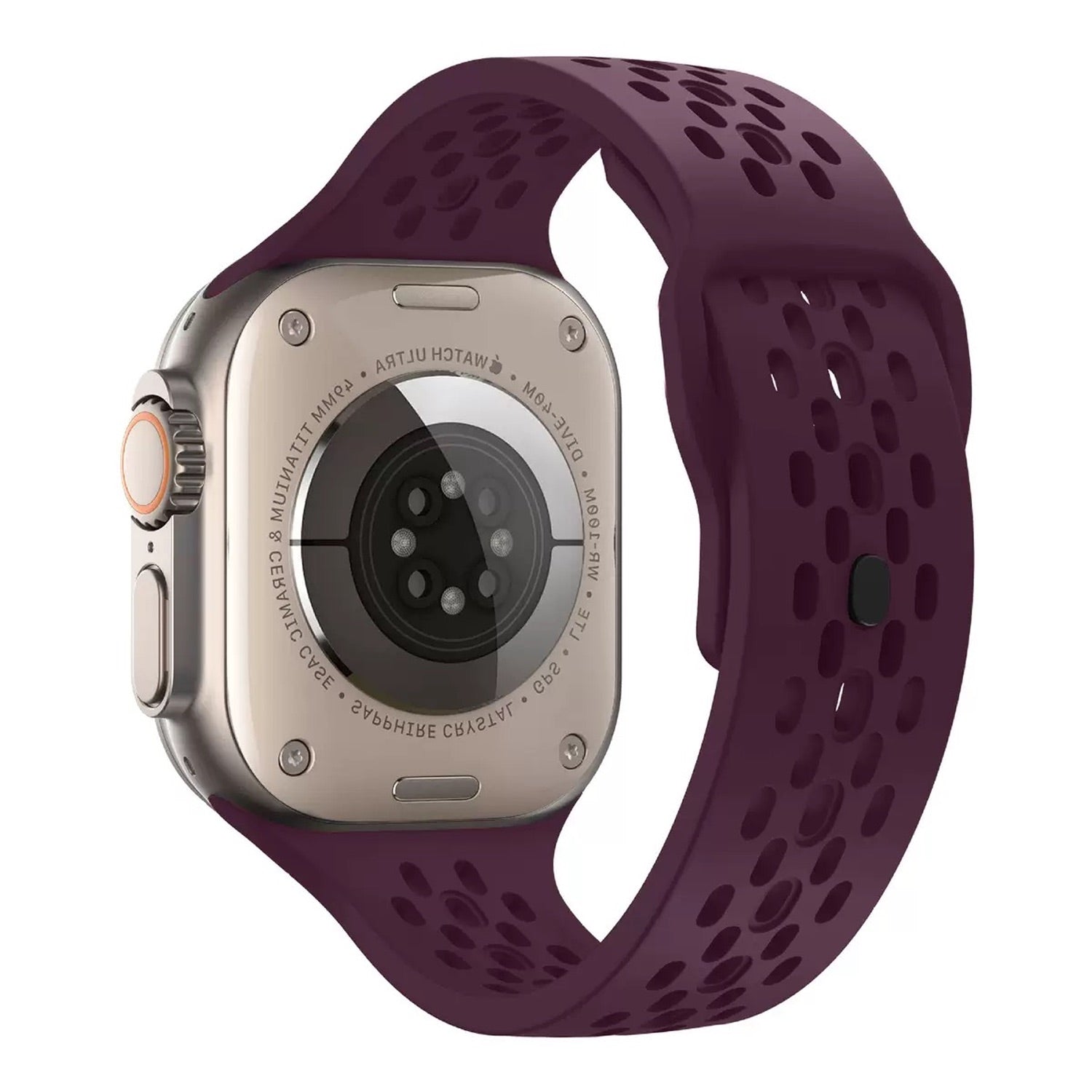 Bracelet Apple Watch Sprint - silicone - violet