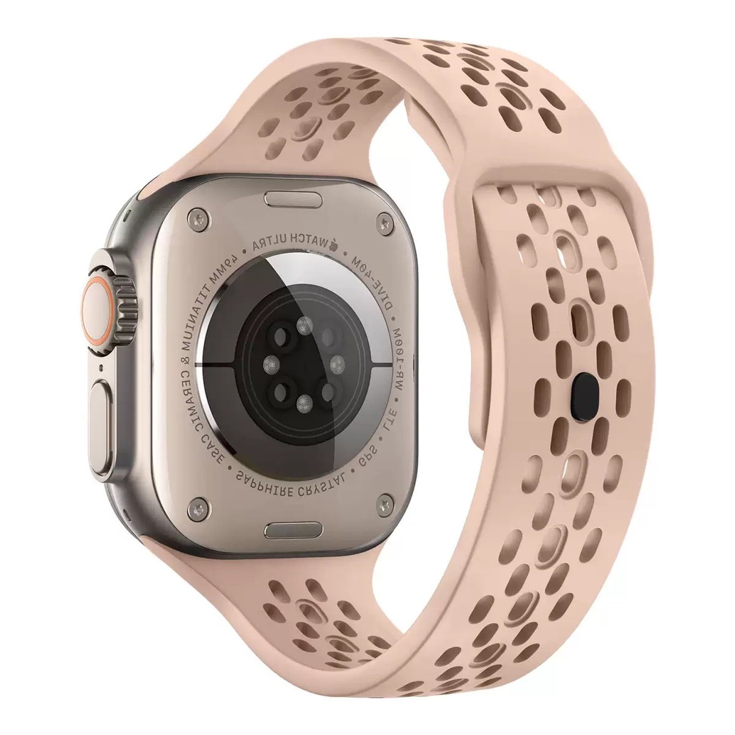 Bracelet Apple Watch Sprint - silicone - rose