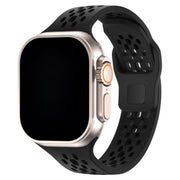 Bracelet Apple Watch Sprint - silicone - noir