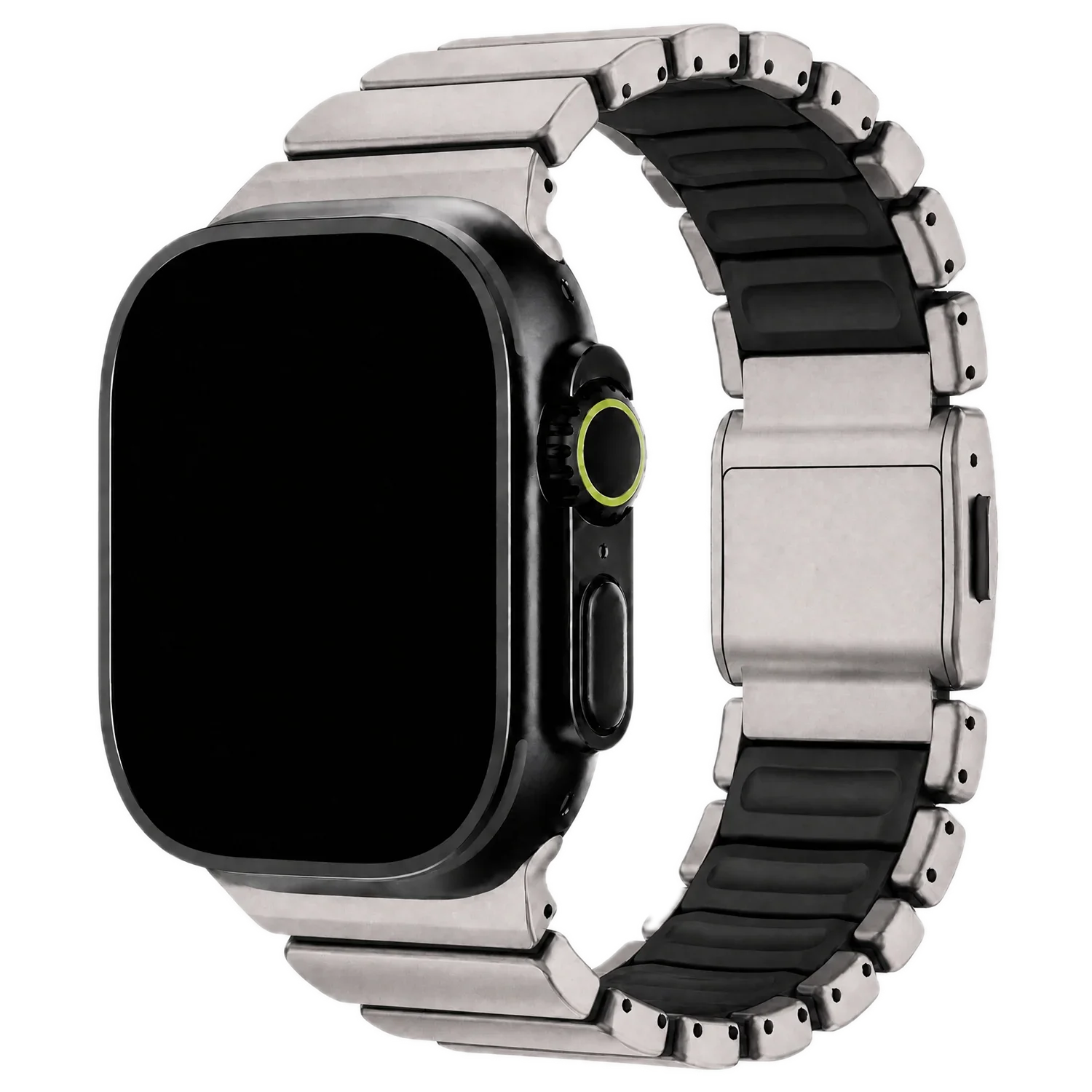 Bracelet Apple Watch Ember - acier - Titane Noir