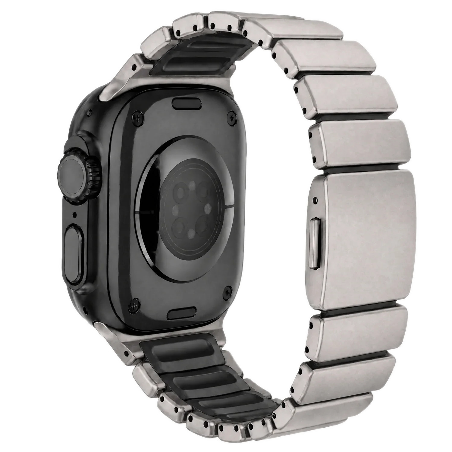 Bracelet Apple Watch Ember - acier - Titane Noir