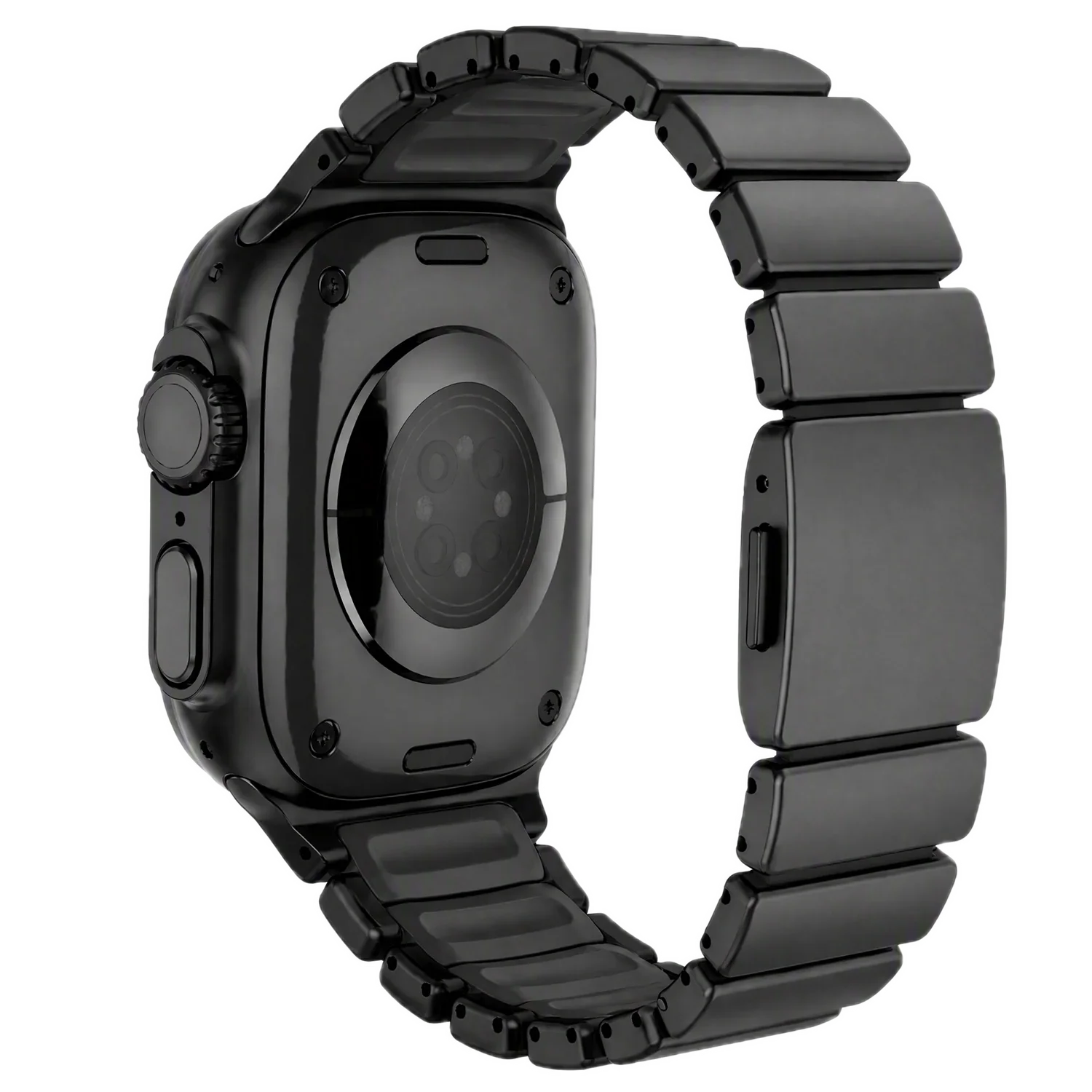 Bracelet Apple Watch Ember - acier - Noir