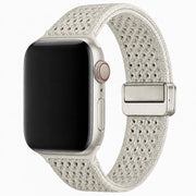 Bracelet Apple Watch Knit - nylon - Lumière stellaire