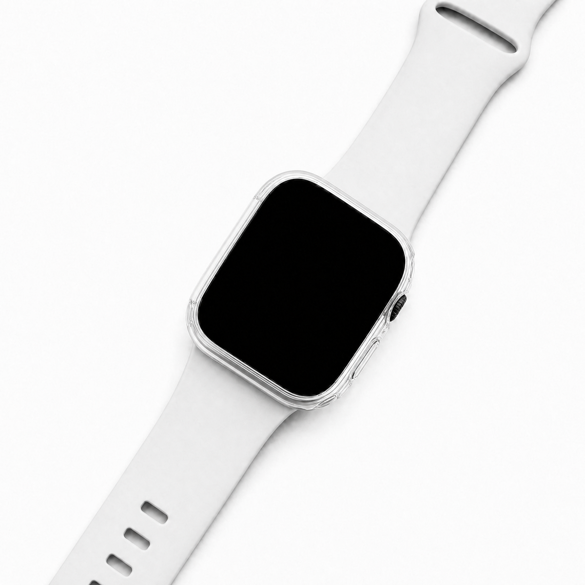 Coque rigide Full Body Armor pour Apple Watch – Transparent