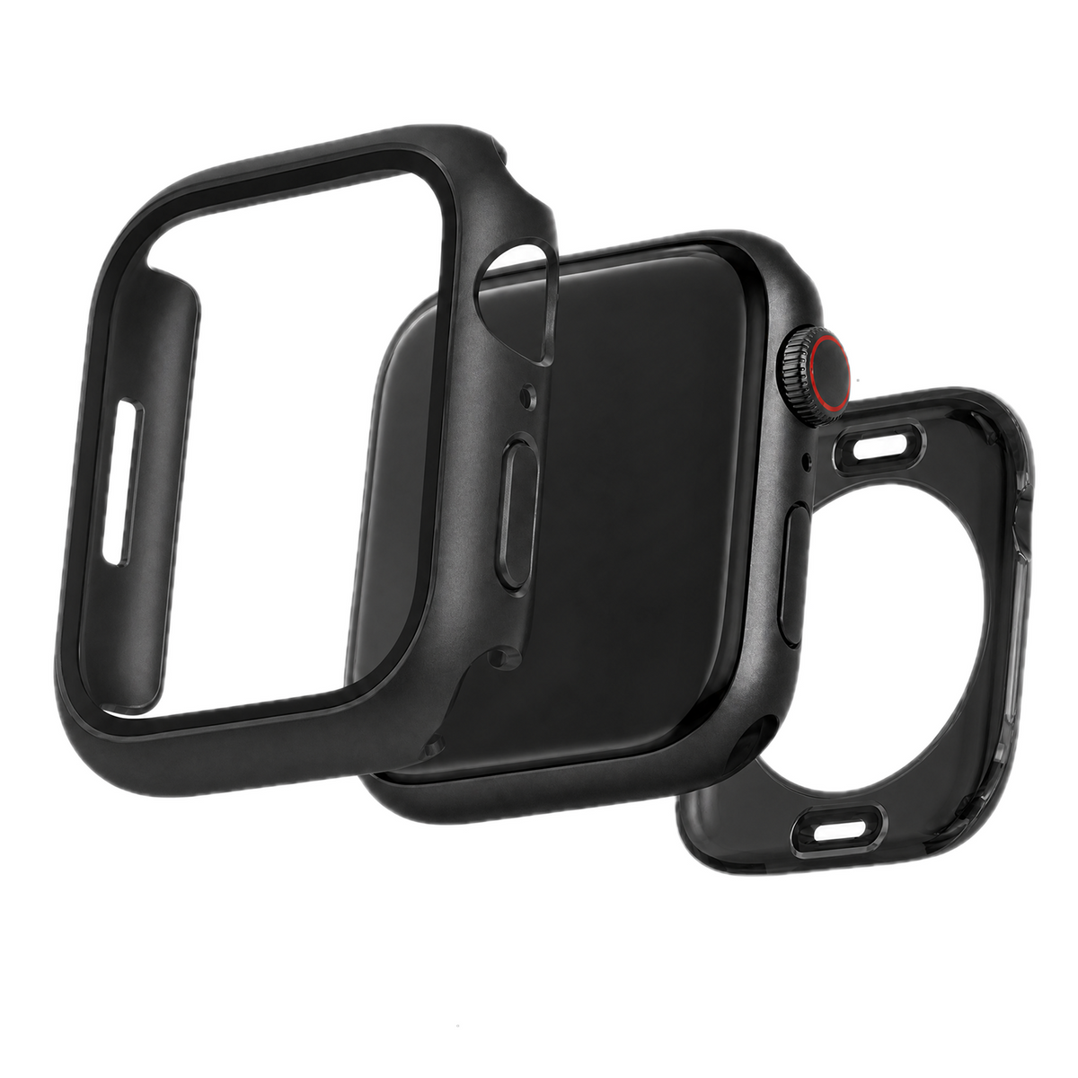 Coque rigide Full Body Armor pour Apple Watch – Noir