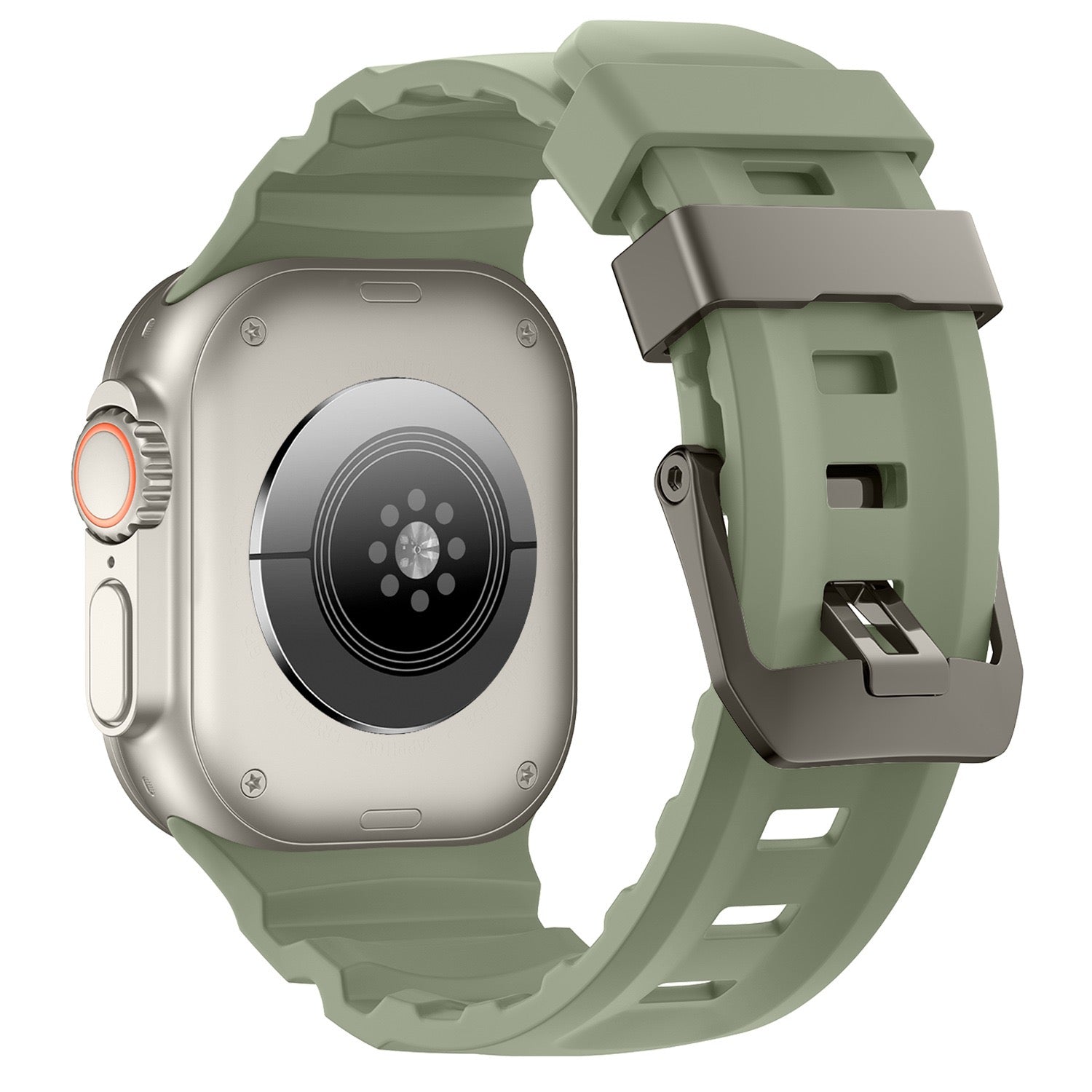 Bracelet Ranger en silicone pour Apple Watch - vert