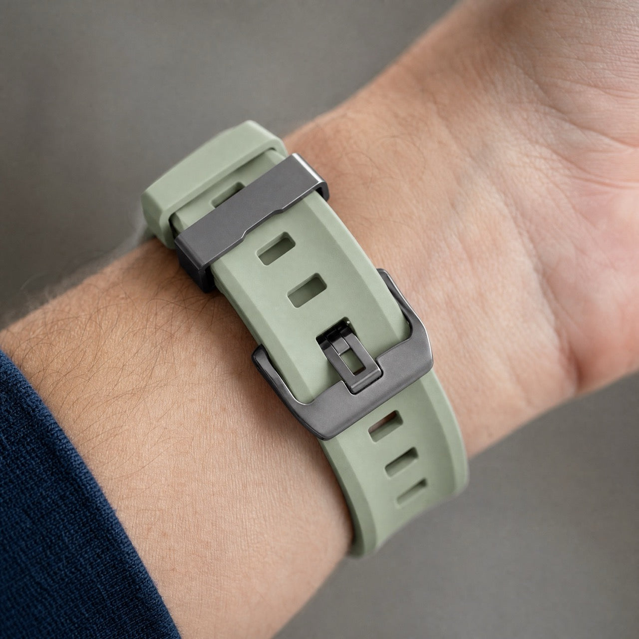 Bracelet Ranger en silicone pour Apple Watch - vert
