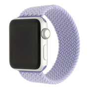 Bracelet Apple Watch Onyx - tressé - solo - nylon - violet brume