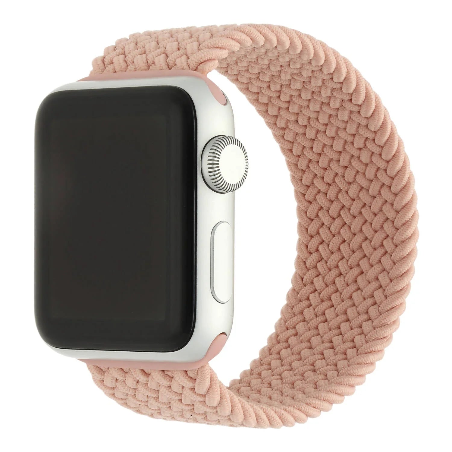 Apple Watch Onyx - tressé - solo - nylon - sable rose